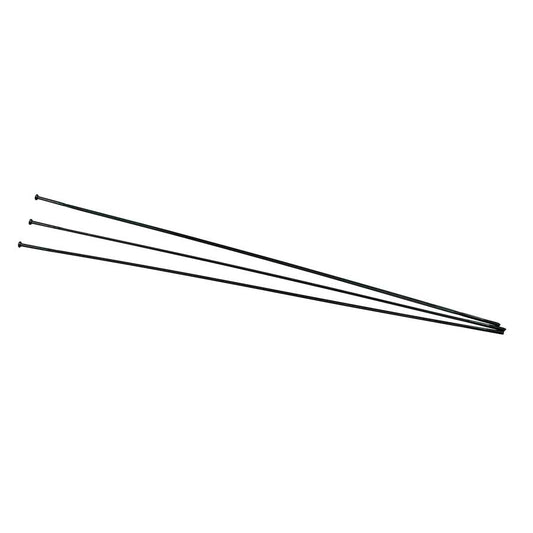 Zipp, Sapim CX-Ray Black Straight pull spokes, Pack of 3, 222mm