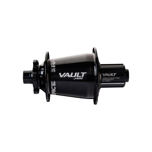 Raceface, Vault, Disc Hub, Rear, 32H, 12mm TA, 148mm, J-Bend, Shimano, Black