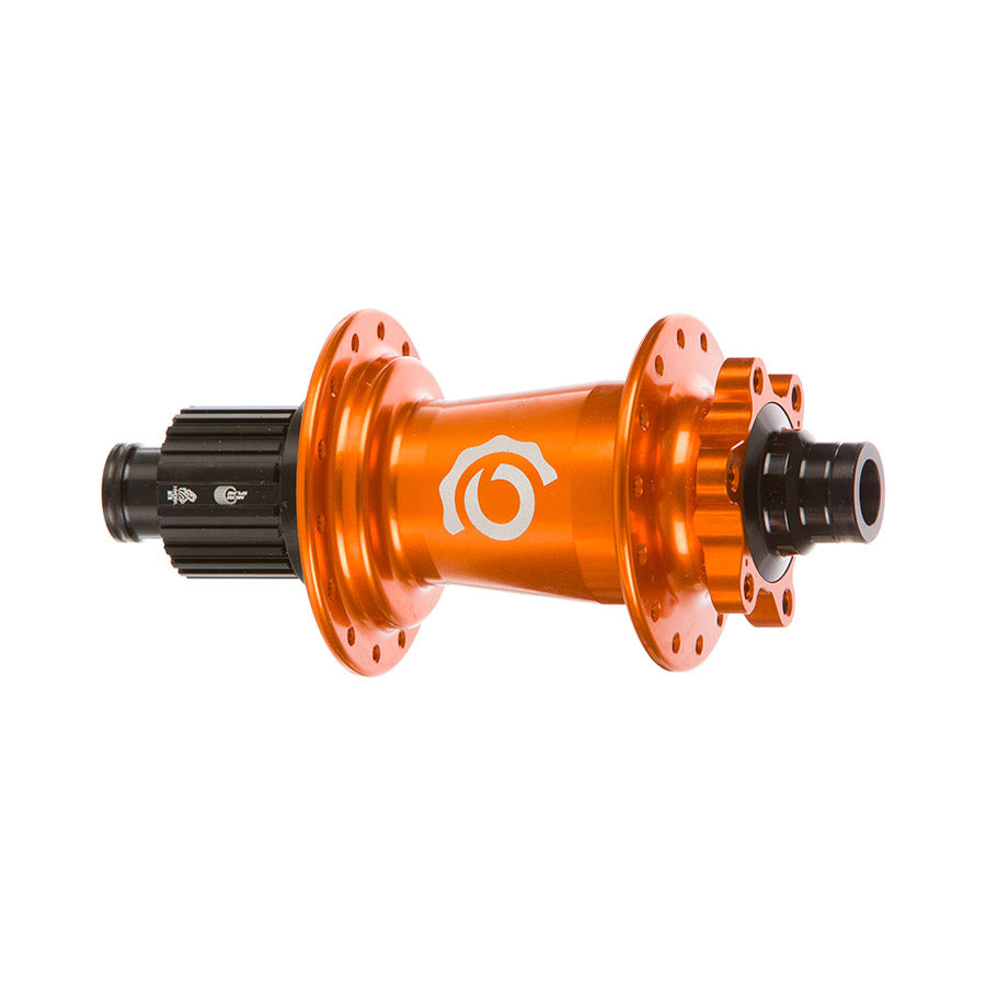 Industry Nine, Hydra Classic Boost 6B, Disc Hub, Rear, 32H, 12mm TA, 148mm, Shimano Micro Spline, Orange
