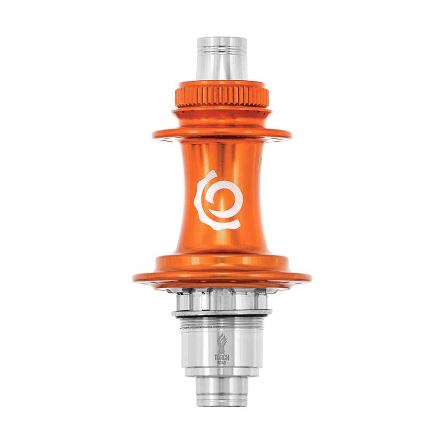 Industry Nine, Classic Road Disc CL, Disc Hub, Rear, 24H, 12mm TA, 142mm, Shimano Road 11, Orange