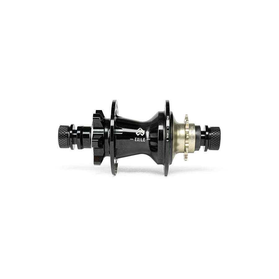 Eclat, Exile Disc CS, Hub, Rear, Right side drive, 36H, 110mm, BMX Cassette, Black