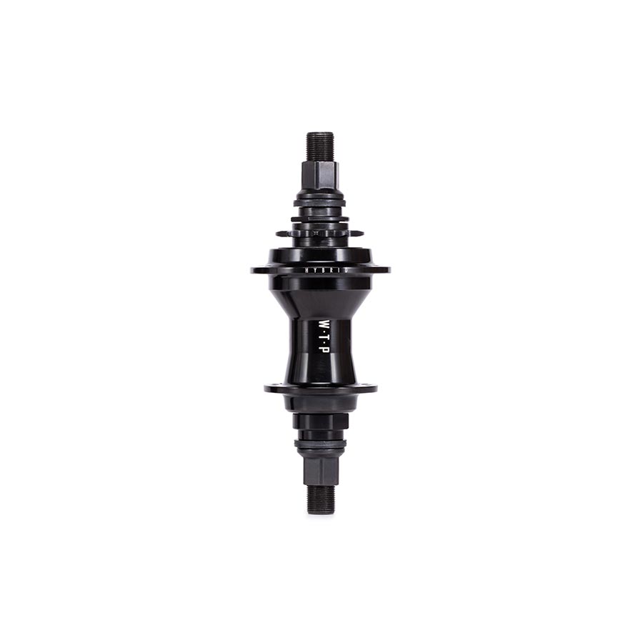 We The People, Hybrid, Hub, Right side drive, Rear, 36H, 110mm, Freecoaster, Black