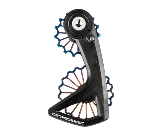 CermaicSpeed OSPW RS 3D Titanium for SRAM Red/Force AXS Oil Slick