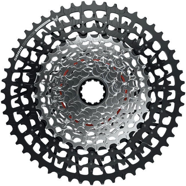 SRAM GX Eagle T-Type XS-1275 Cassette - 12-Speed, 10-52t, For XD Driver, Silver