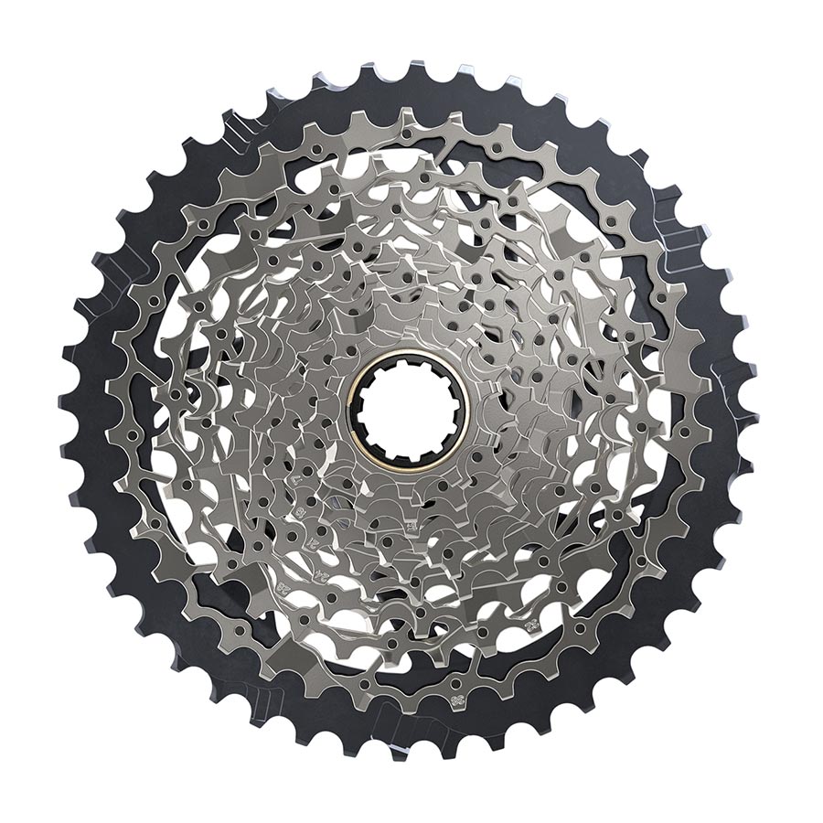 SRAM XPLR XG-1271 Cassette - 12-Speed, 10-44t, Silver, For XDR Driver Body, D1