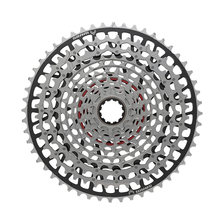 SRAM XX Eagle T-Type XS-1297 Cassette - 12-Speed, 10-52t, For XD Driver, Silver/Black