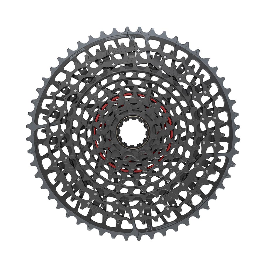 SRAM X0 Eagle T-Type XS-1295 Cassette - 12-Speed, 10-52t, For XD Driver, Black