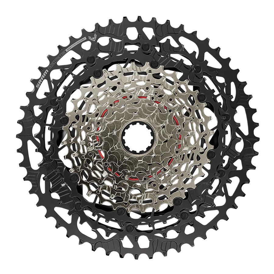 SRAM Eagle T-Type XS-1270 Cassette - 12-Speed, 10-52t, For HG (8-10) Driver, Silver/Black