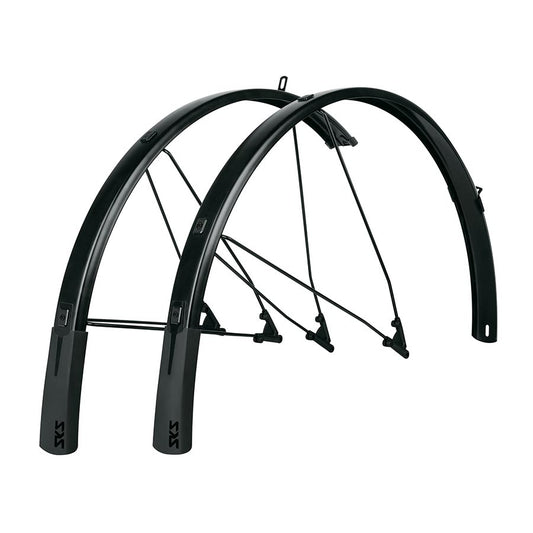 SKS Germany, B46 Bluemels Style, Fender, 700C, 37mm, Black, Set