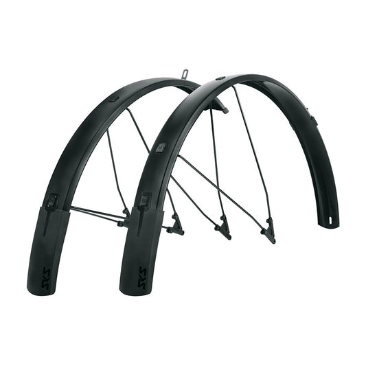 SKS Germany, B65 Bluemels Style, Fender, 26''/27.5''/29'', 57mm, Black, Set