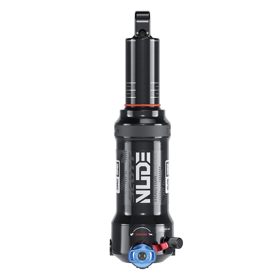 RockShox, Deluxe Nude RLC3, Rear shock, 165x40, Shaft Eyelet: Trunnion, Body Eyelet: Standard, MReb/MComp, 430lb Lockout Force, Scott Spark RC 2016+
