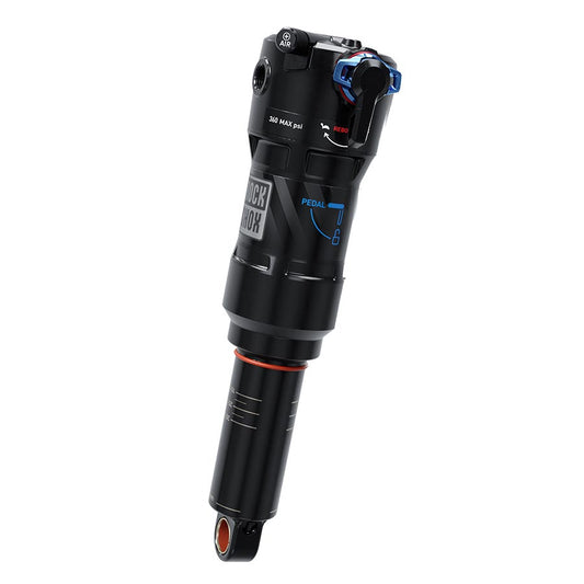 RockShox, Deluxe Ultimate RCT, Rear shock, 205x62.5, Shaft Eyelet: Trunnion, Body Eyelet: Standard, Linear, 0 Neg/1 Pos Token, Linear Reb/Low Comp, 380lb Lockout Force