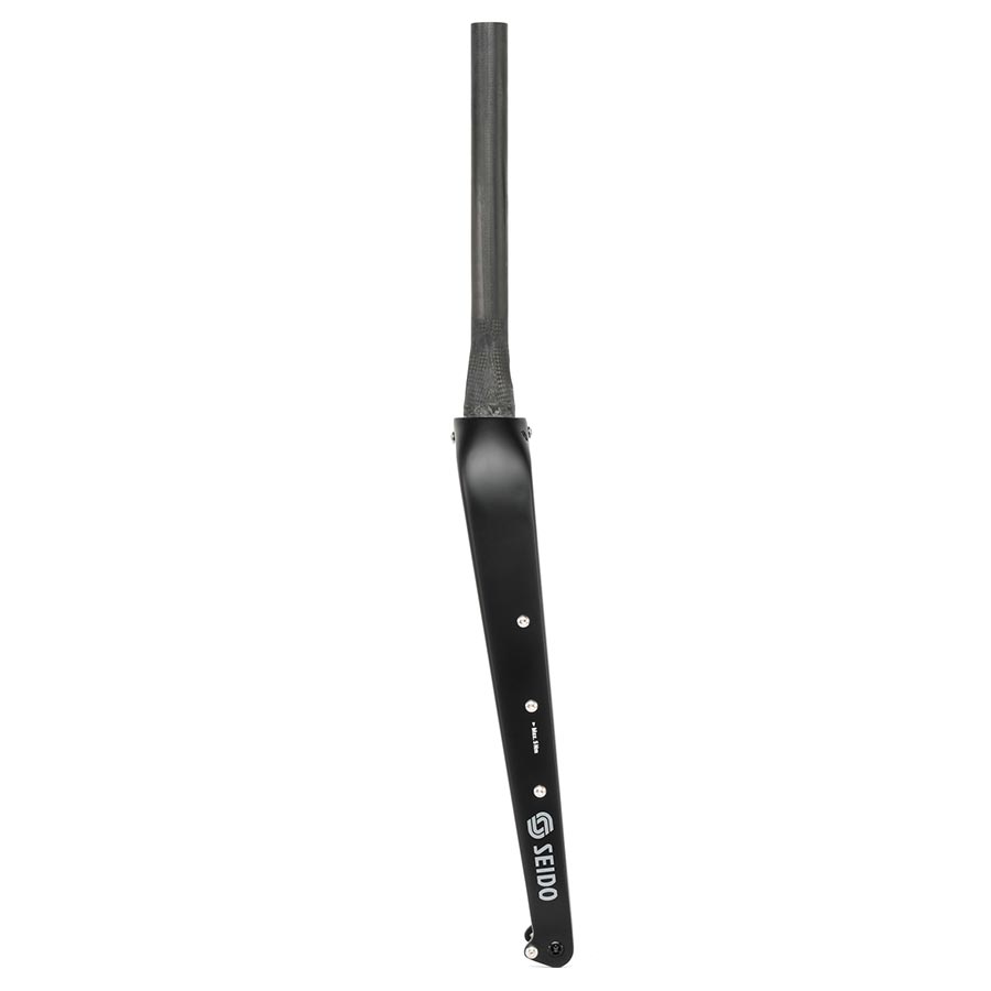 Seido, RGT, Fork, 700C/27.5'', 1-1/8''-1.5'', 12x100mm TA, Rake: 50mm, Black