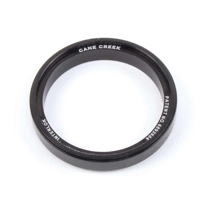 Cane Creek, 110 Series, Interlok Spacer, 5mm, Black, Aluminium, 28.6mm