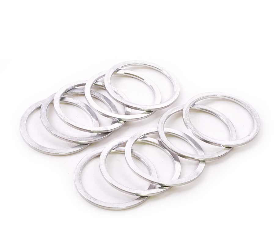 Wheels Manufacturing, Headset Spacer, 1-1/8'', Height: 1.5mm/2.5mm/5mm/7.5mm/10mm, Aluminum, 105pcs