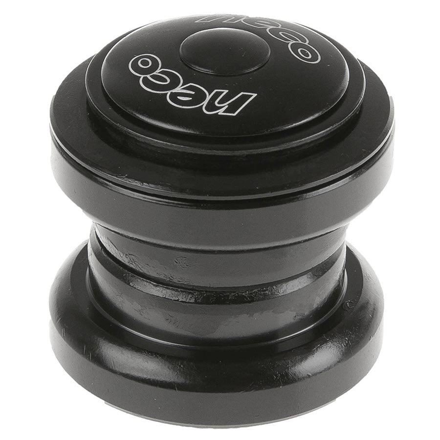 Neco, Ahead Alloy 1-1/8'', Headset, : EC34/28.6 | EC34/30, External, Threadless, Complete, Black