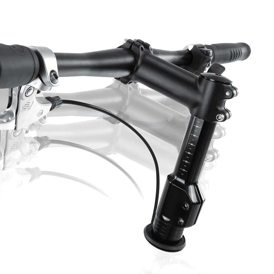 Delta, Stem Raiser Pro, 1-1/8'' For threadless, Black