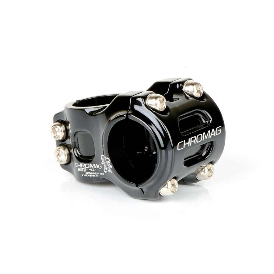 Chromag, HiFi V2, Stem, 1-1/8'', L: 40mm, 0°, Dia: 31.8mm, Black