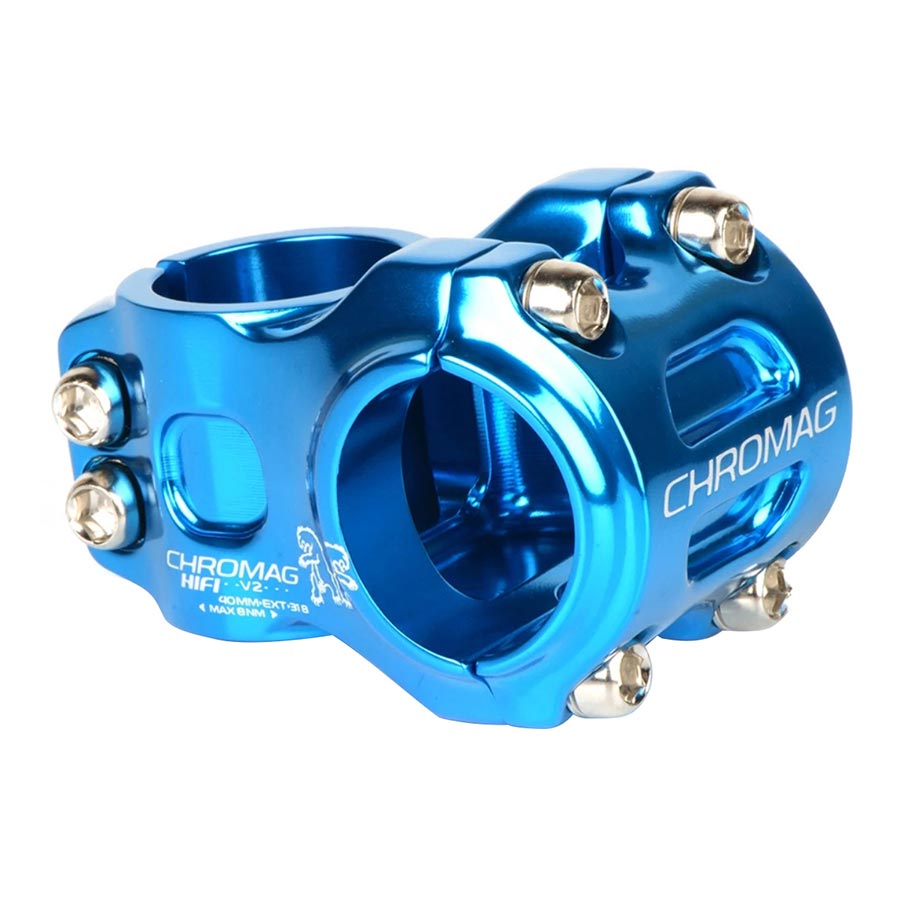 Chromag, HiFi V2, Stem, 1-1/8'', L: 40mm, 0°, Dia: 31.8mm, Black