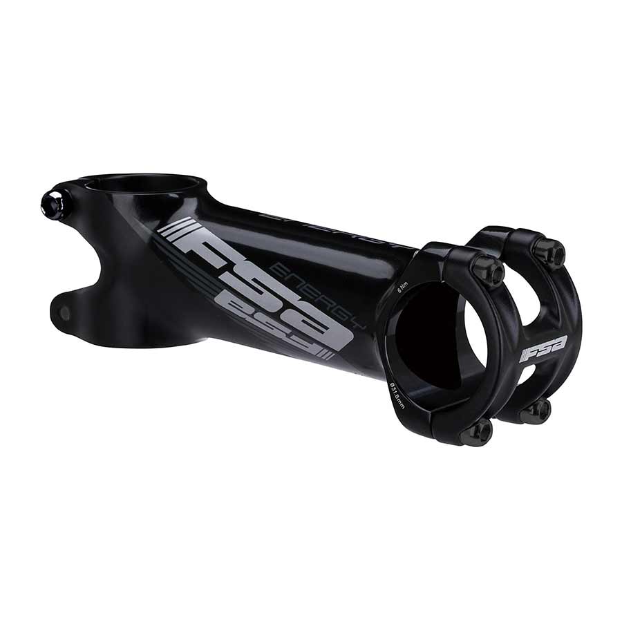 FSA, Energy, Stem, Diameter: 31.8mm, Length: 80mm, Steerer: 1-1/8'', 6°, Black