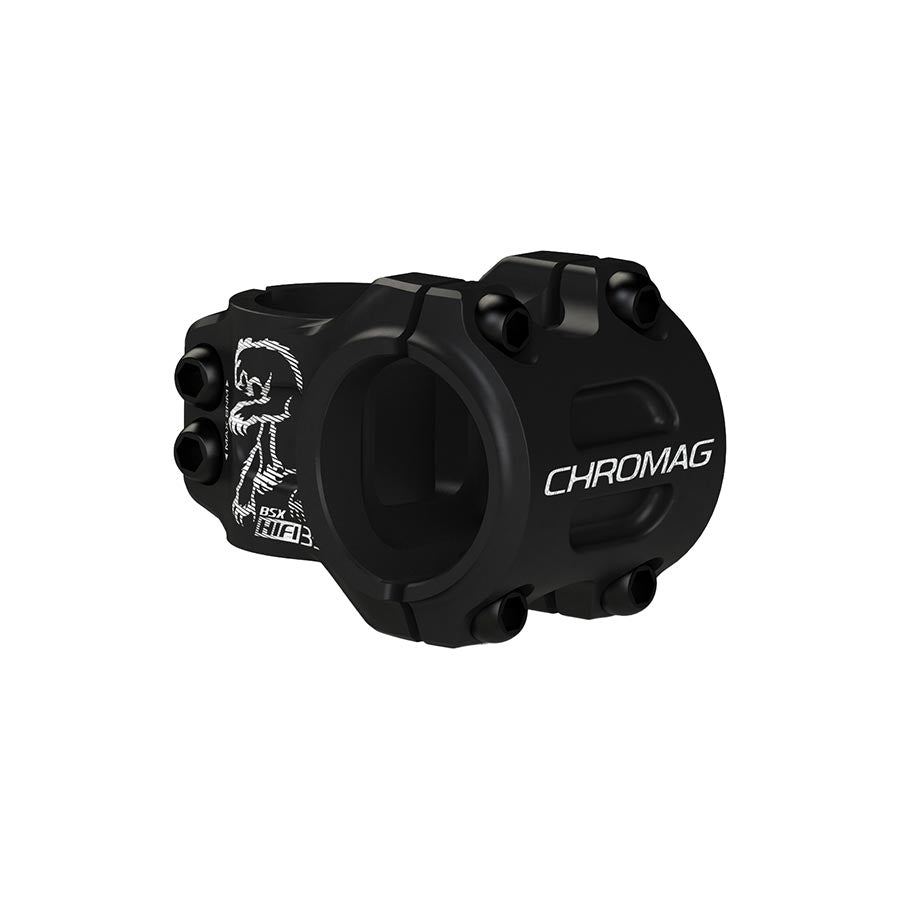 Chromag, HIFI BSX, Stem, Diameter: 31.8mm, Length: 31mm, Steerer: 1-1/8'', 0°, Black