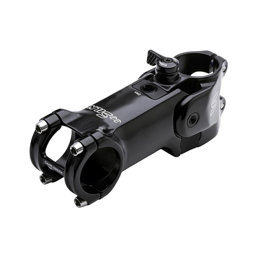 Cane Creek, eeSILK, Stem, Diameter: 31.8mm, Length: 80mm, Steerer: 1-1/8'', 6°, Black