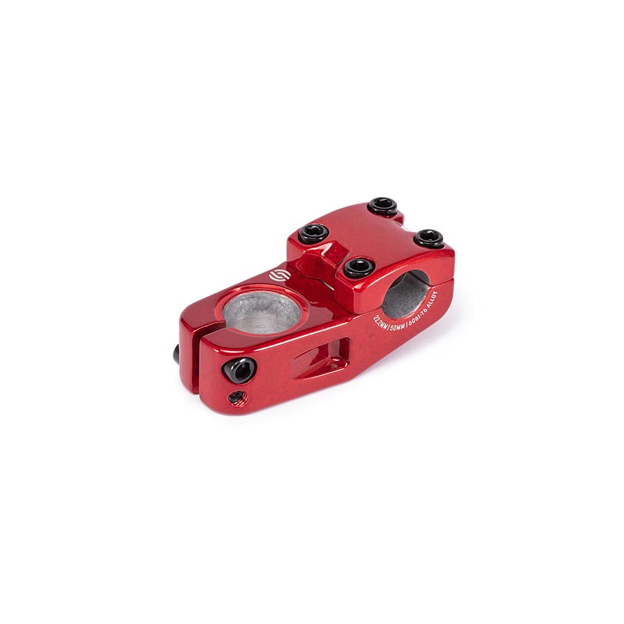 Salt, Pro Toploader, Stem, Diameter: 22.2mm, Length: 50mm, Steerer: 1-1/8'', Red