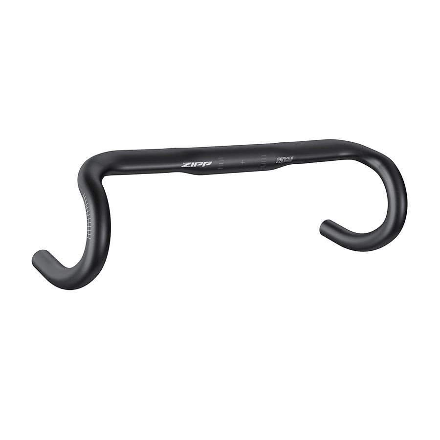 Zipp, Service Course 70 Ergo, Drop Handlebar, Diameter: 31.6mm, 420mm, Drop: 128mm, Reach: 70mm, Black