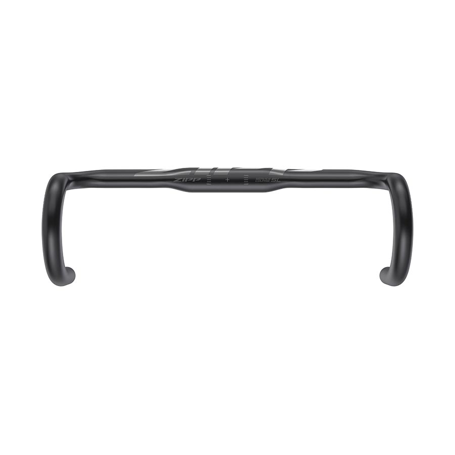 Zipp, Service Course SL-80 Ergo, Drop Handlebar, Diameter: 31.8mm, 380mm, Drop: 125mm, Reach: 80mm, Black