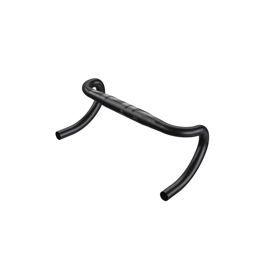 Zipp, Service Course SL-80, Drop Handlebar, Diameter: 31.8mm, 360mm, Drop: 125mm, Reach: 80mm, Black