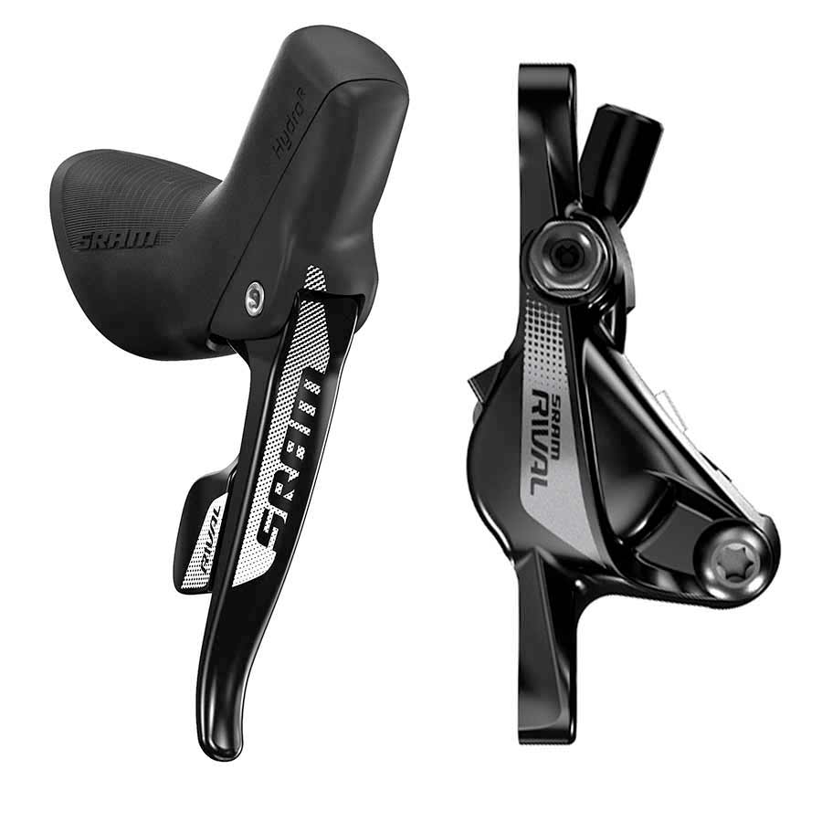 SRAM, Rival22, Road disc brake with shift/brake lever combo, Front, 2sp