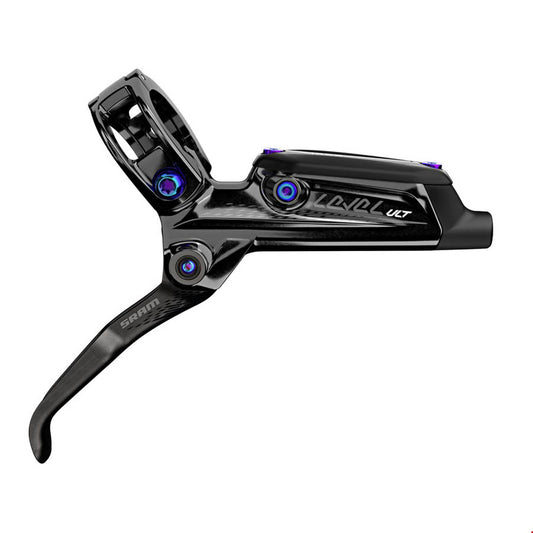 SRAM, Level Ultimate B1, MTB Hydraulic Disc Brake, Rear, Post mount, Rainbow Hardware