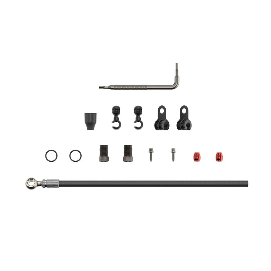 SRAM Disc Brake Hose Kit - Silver Banjo, 2000mm