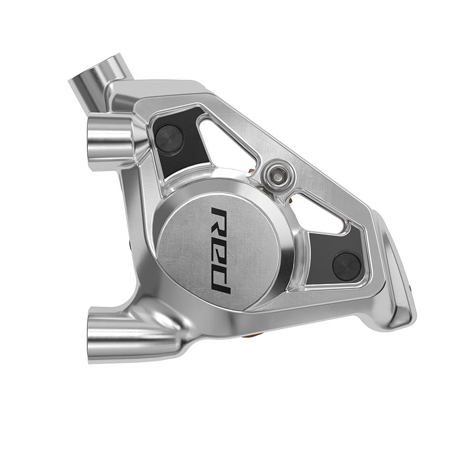 SRAM RED eTap AXS Hydraulic Disc Brake Caliper Assembly - Front or Rear, Flat Mount, Silver, E1