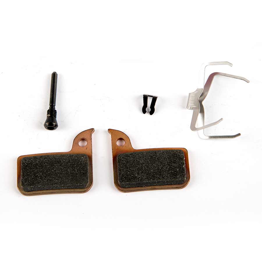 SRAM Disc Brake Pads - Sintered Compound, Steel Backed (Powerful), Monoblock, SRAM Hydraulic Road Disc, Level A1 (2017-2019)