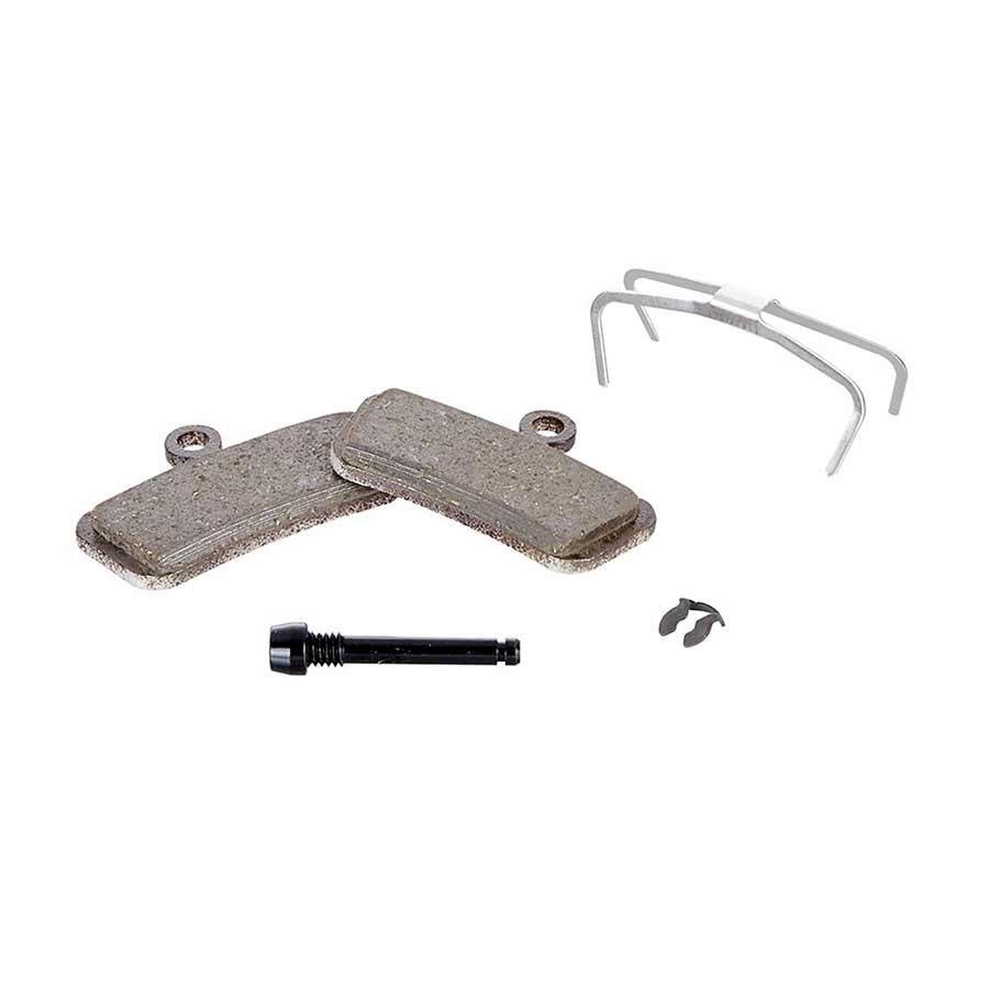 SRAM Disc Brake Pads - Organic Compound, Aluminum Backed, Quiet/Light, For Trail, Guide, and G2