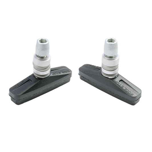 Kool Stop, City Threaded Black, Linear Pull Pads, Threaded posts, Pair