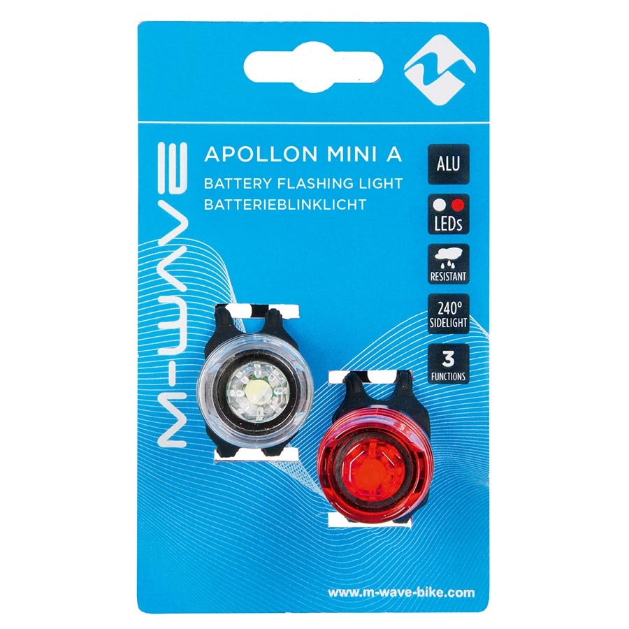 M-Wave, Apollon Mini A, Light, Set, Black