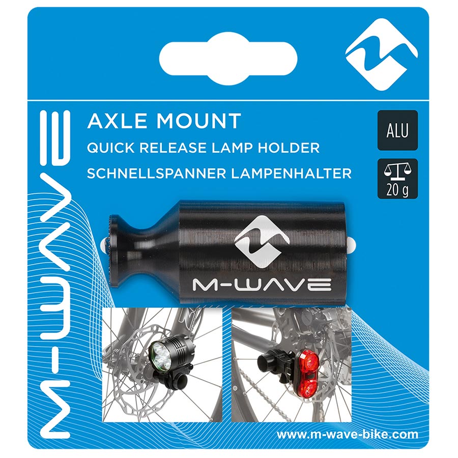 M-Wave, Axle Mount, Axle mount lamp bracket