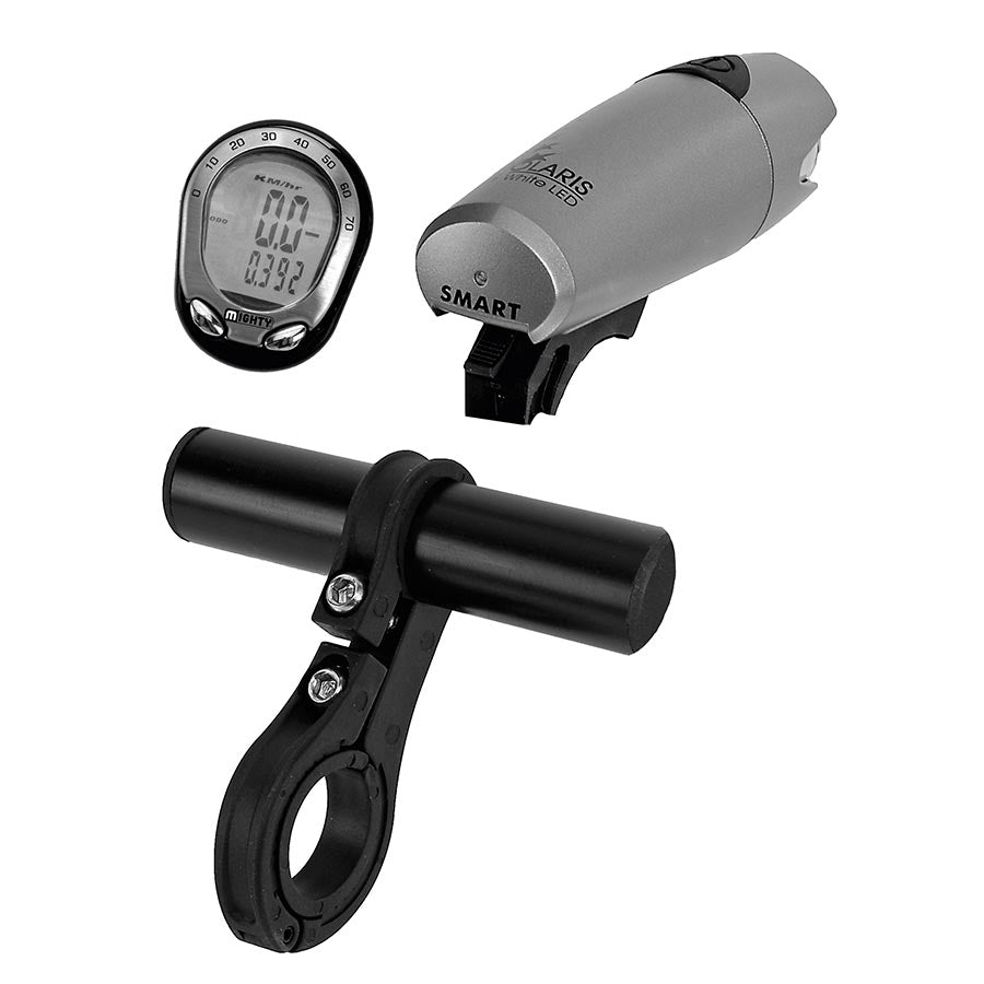 M-Wave, Cockpit Plus, 31.8mm with adapter for 25.4/26mm