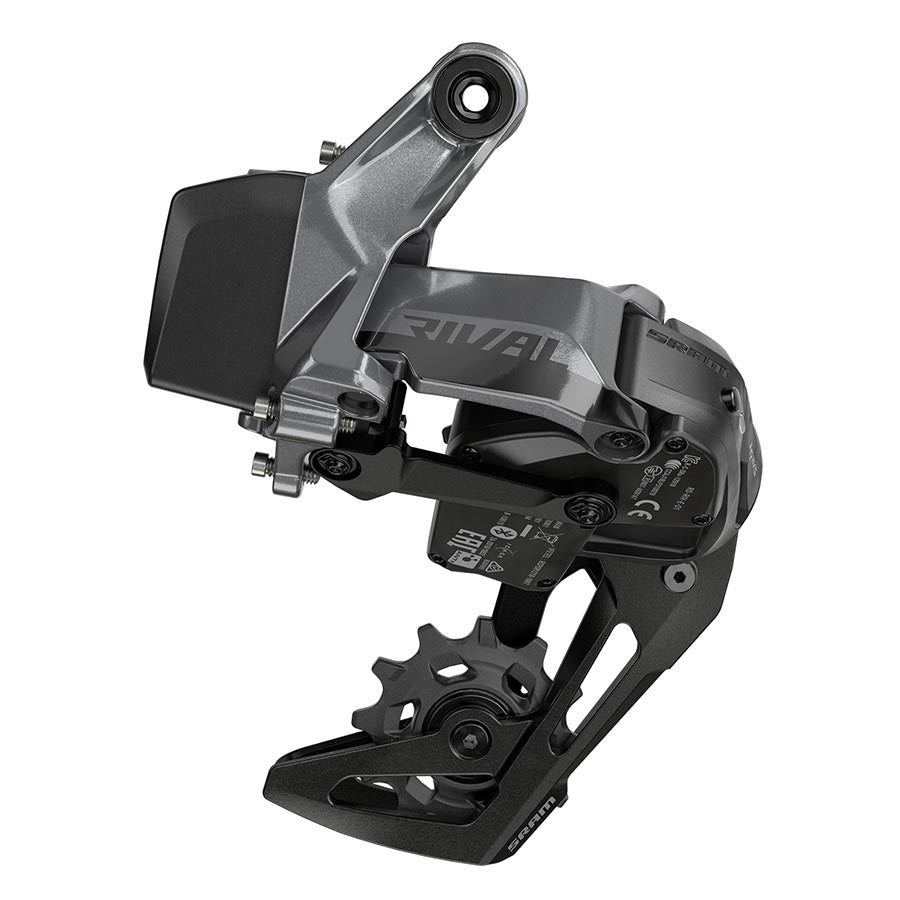 SRAM Rival XPLR eTap AXS Rear Derailleur - 12-Speed, 44t Max, Black, D1