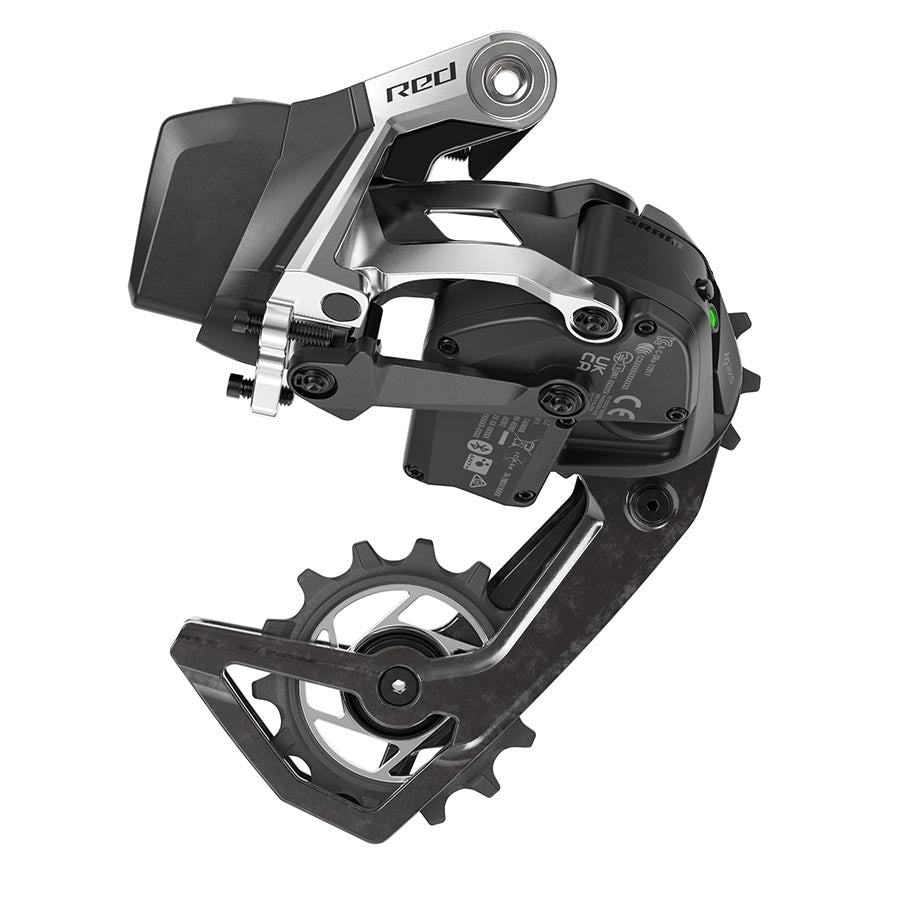 SRAM RED AXS Rear Derailleur - 12-Speed, Medium Cage, 36t Max, (Battery Not Included), Black, E1