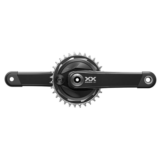 SRAM, XX T-Type Spider Power Meter, Power Meter Crankset, Speed: 12, Spindle: 28.99mm, BCD: Thread Mount, 32, DUB, 175mm, Black, Boost
