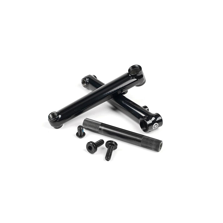 Salt Plus, Pro48, Crankset, Spindle: 19mm, 19mm, 165mm, Black, BMX, Set