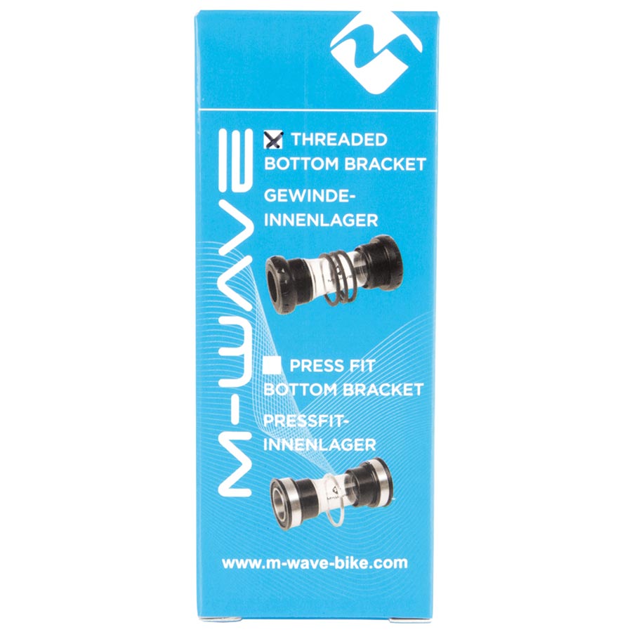 M-Wave, Carousel BB BSA EX US, Threaded Cups, British, 68/73mm, 24/22mm