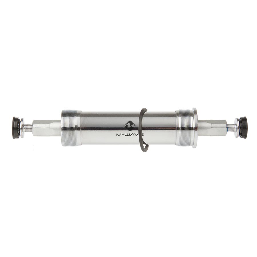 M-Wave, Carousel Fat Bike, Square Taper BB, British, 120mm, : 179.5mm, Silver