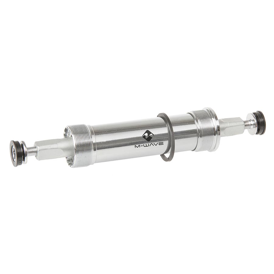 M-Wave, Carousel Fat Bike, Square Taper BB, British, 120mm, : 179.5mm, Silver