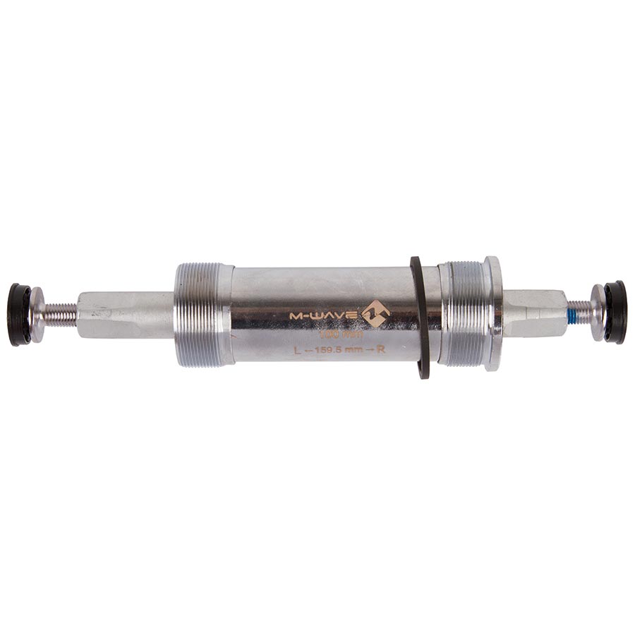 M-Wave, Carousel Fat Bike, Square Taper BB, British, 120mm, : 179.5mm, Silver