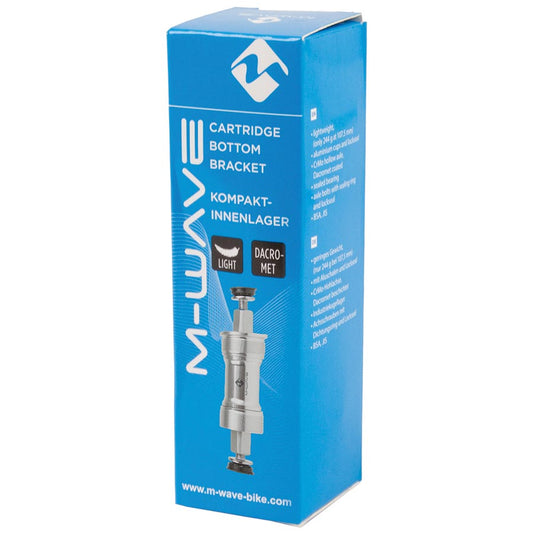 M-Wave, Carousel BB BSA SQ, Square Taper BB, British, 68mm, : 107.5mm