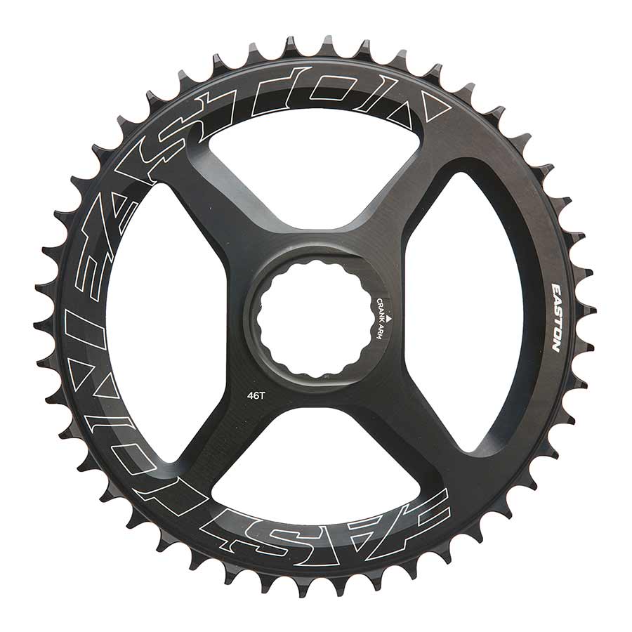 Easton, Direct Mount Narrow/Wide, 42T Chainring, 10/11sp, BCD: Direct Mount, Aluminium, Black
